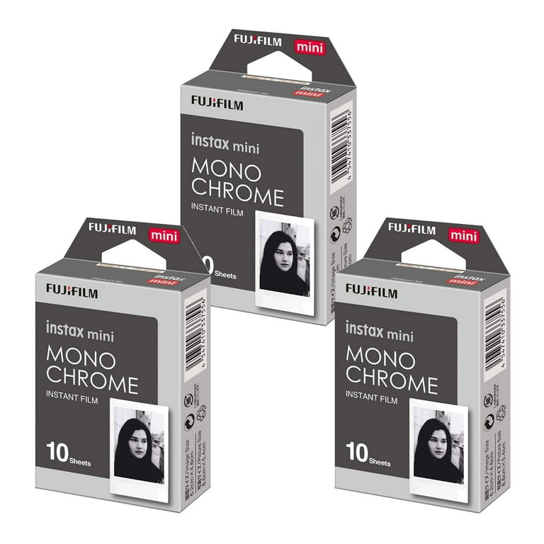 Fujifilm Instax Wide MonoChrome, B&W, 10 Sheets – Richard Photo Lab