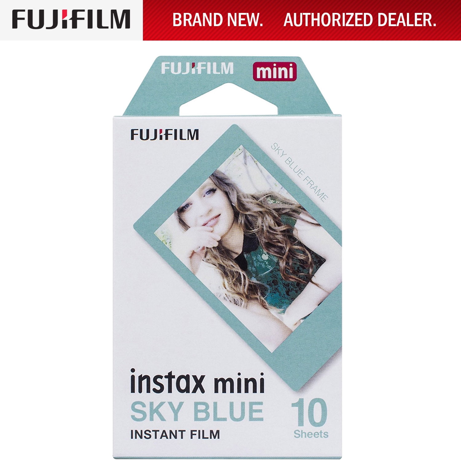 PELÍCULA FUJIFILM INSTAX MINI SKY BLUE (10 EXP.) - Wonder Photo Shop