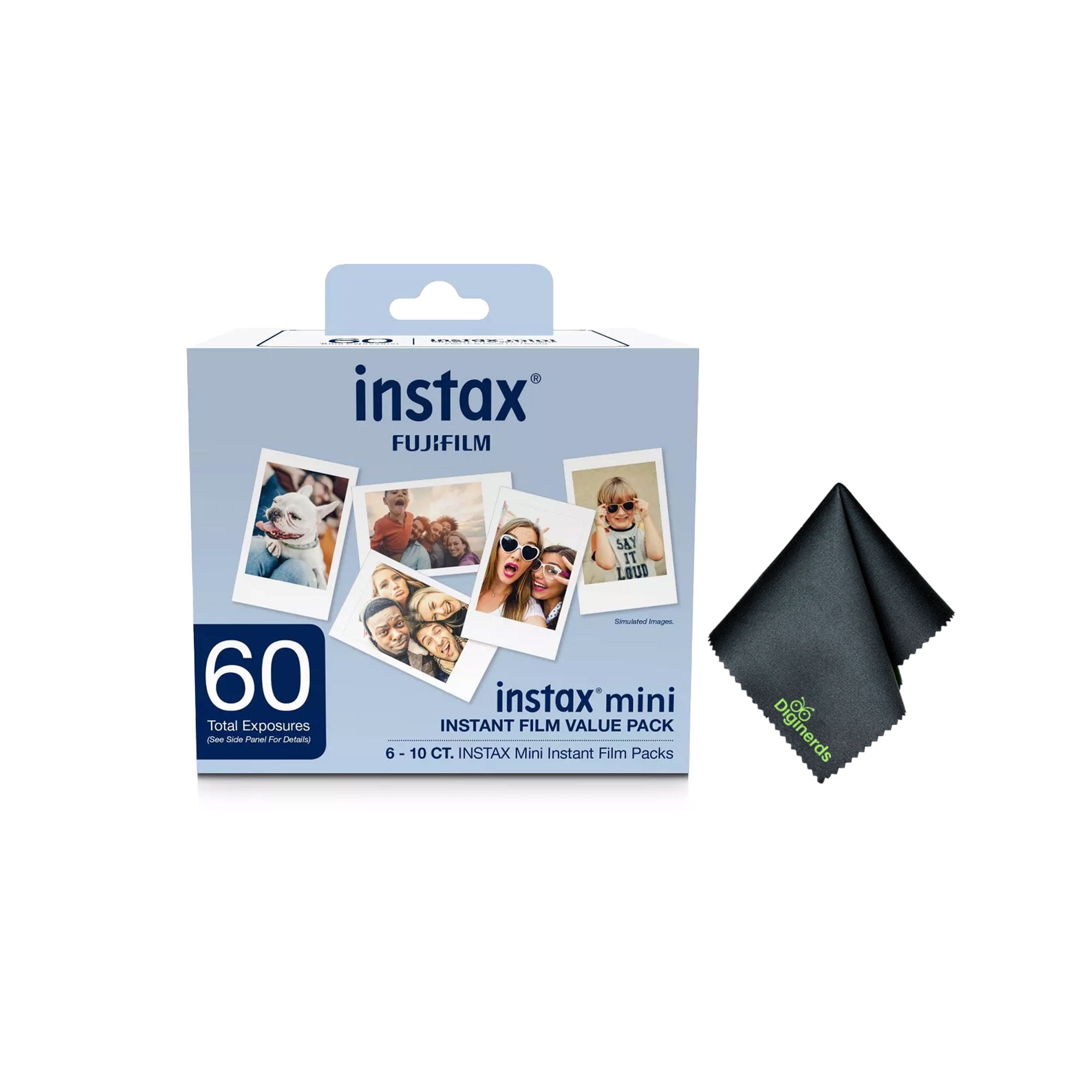 Fujifilm Instax Mini Value Pack Instant Film (60 Exposures) +