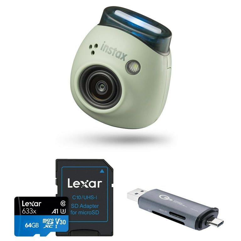 Fujifilm Instax Pal Digital Camera, Pistachio Green, Bundle Fujifilm Instax Pal Digital Camera, Pistachio Green, Bundle