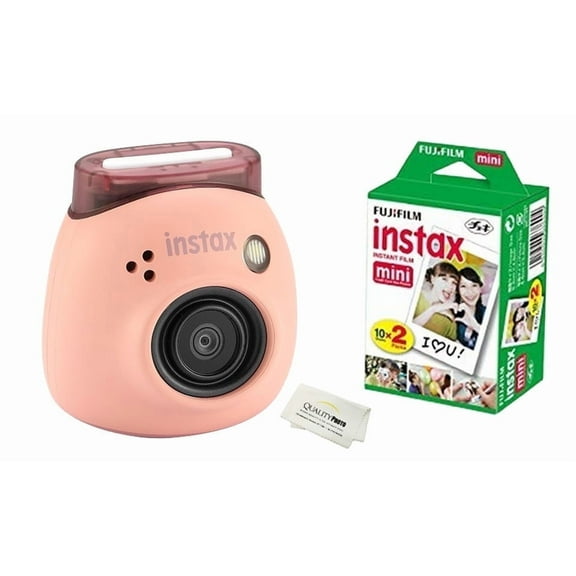 Fujifilm Instax Pal Digital Camera with 20 Fujifilm Prints (Powder Pink)