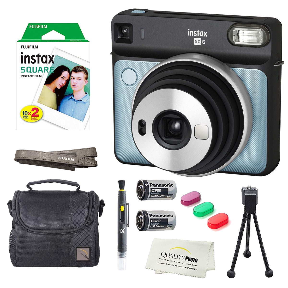 Fujifilm Instax SQUARE SQ6 Instant Film Camera (Graphite Grey) +