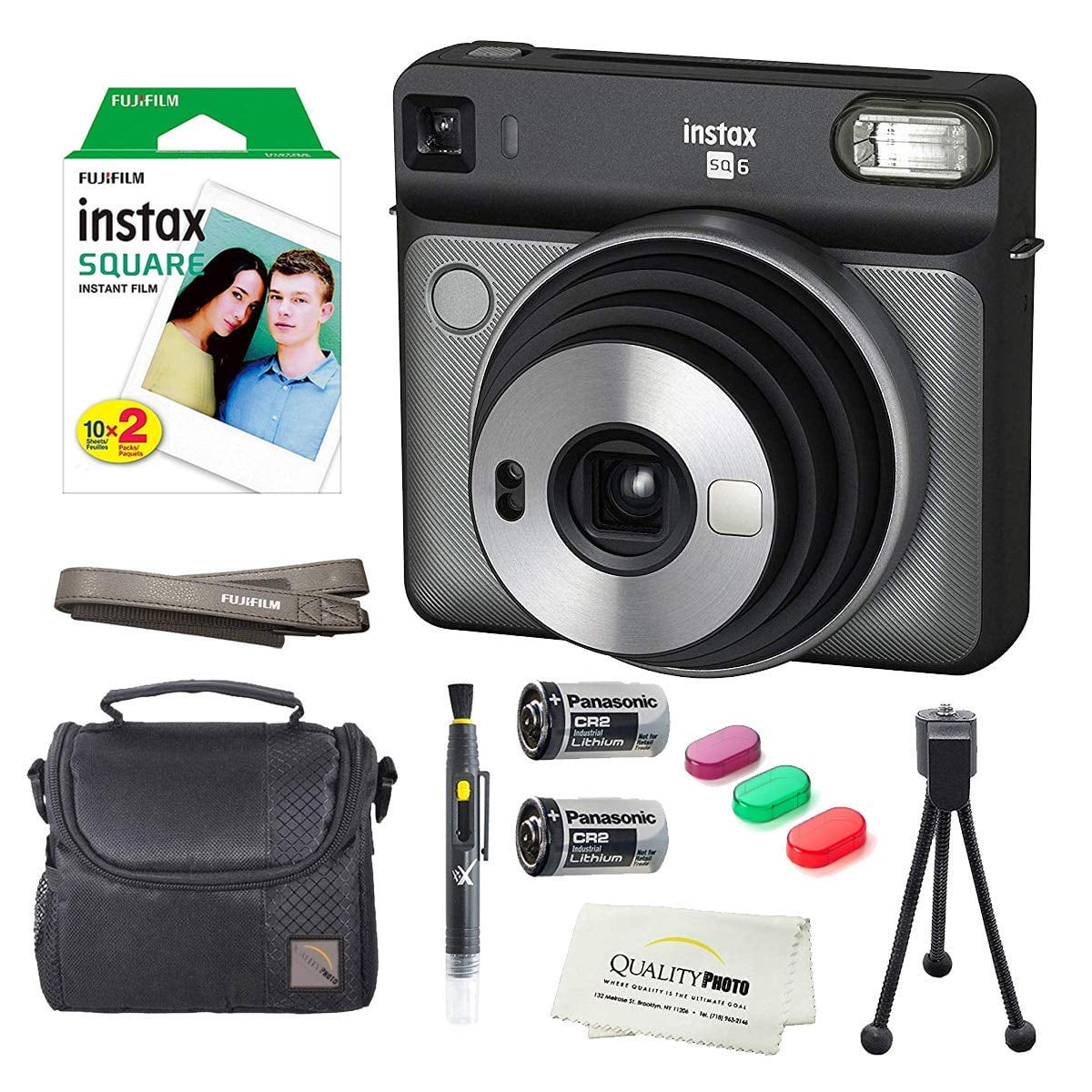 富士フイルム - instax SQUARE SQ6 ケースセット Fujifilm-Instax-SQUARE-SQ6-
