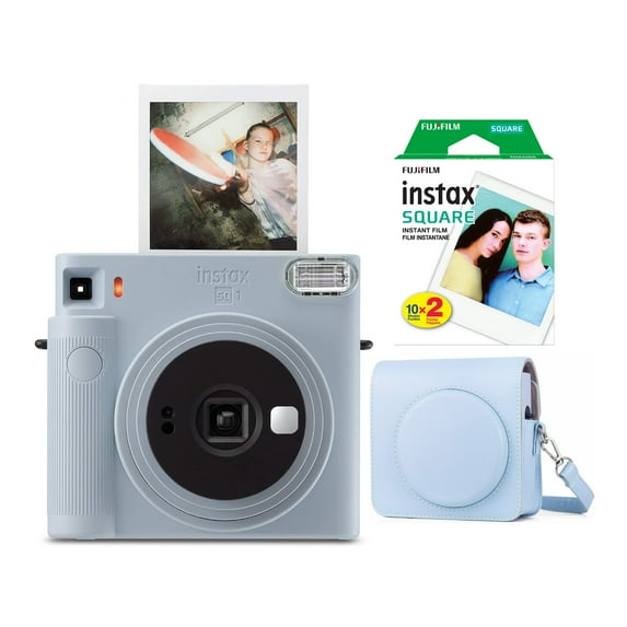 Fujifilm Instax Square SQ1 Instant Camera Starter Set with Film and Case
