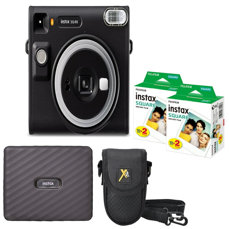 Fujifilm Instax Square SQ40 Instant Camera (Black) Camera Case