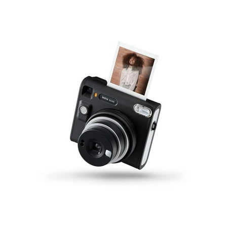 Fujifilm - INSTAX SQUARE SQ40 Instant Film Camera - Black