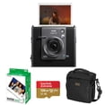 thumbnail image 1 of Fujifilm Instax WIDE Evo Hybrid Instant Camera, Bundle 20-Pack Film, 128GB Micro SD Card, Camera Shoulder Bag, 1 of 10