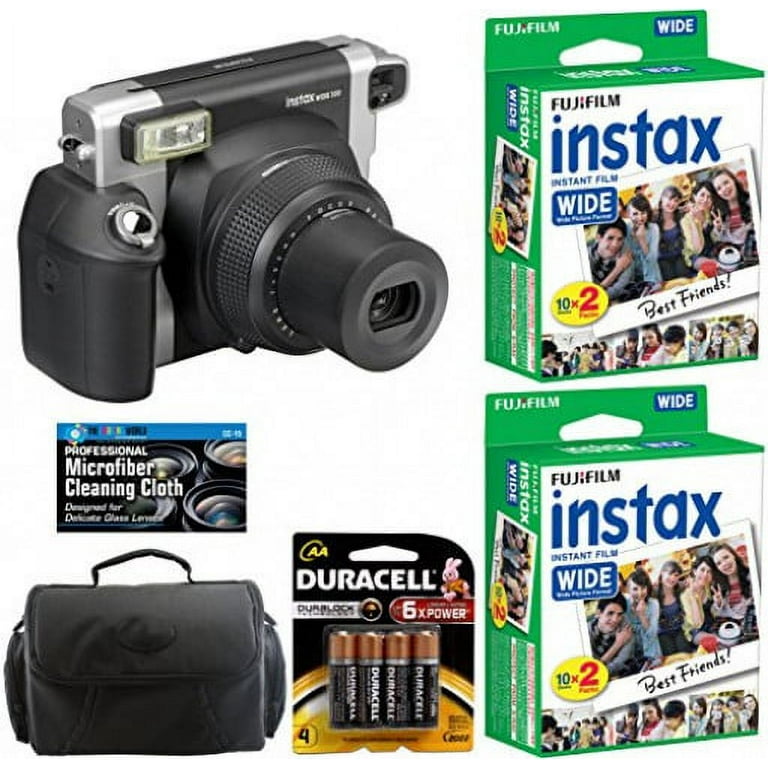FUJIFILM INSTAX Wide 300 Instant Film Camera Advance Bundle: Includes