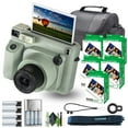 thumbnail image 1 of Fujifilm Instax Wide 400 Instant Film Camera Bundle with Fuji Instax Wide Instant Film Color Print (100 Sheets) + Travel Bag + Rechargeable Batteries With Charger and Lens Cleaning Kit, 1 of 8
