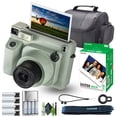 thumbnail image 1 of Fujifilm Instax Wide 400 Instant Film Camera Bundle with Fuji Instax Wide Instant Film Color Print (20 Sheets) + Travel Bag + Rechargeable Batteries With Charger and Lens Cleaning Kit, 1 of 8