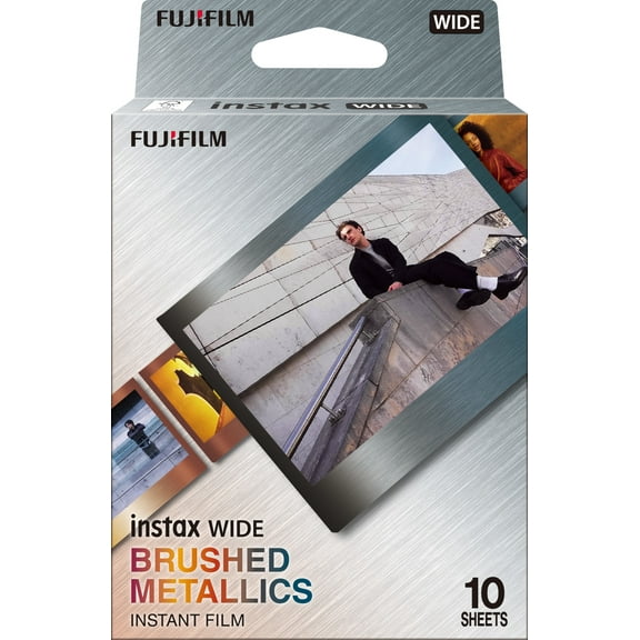 Fujifilm Instax Wide Brushed Metallics Instant Film Pack (10-pack)