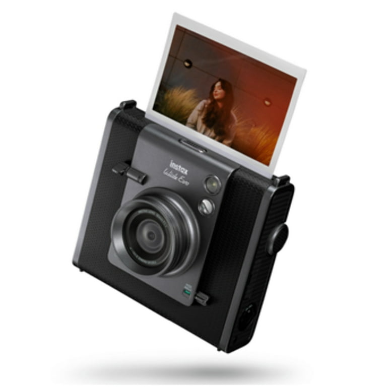 FUJIFILMX100Ⅳ　Black Fujifilm Instax Wide EVO Hybrid Camera, Black - Walmart.com