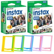 Fujifilm Instax Wide Instant Film 40 + 5x Photo Frames - Top Value Bundle