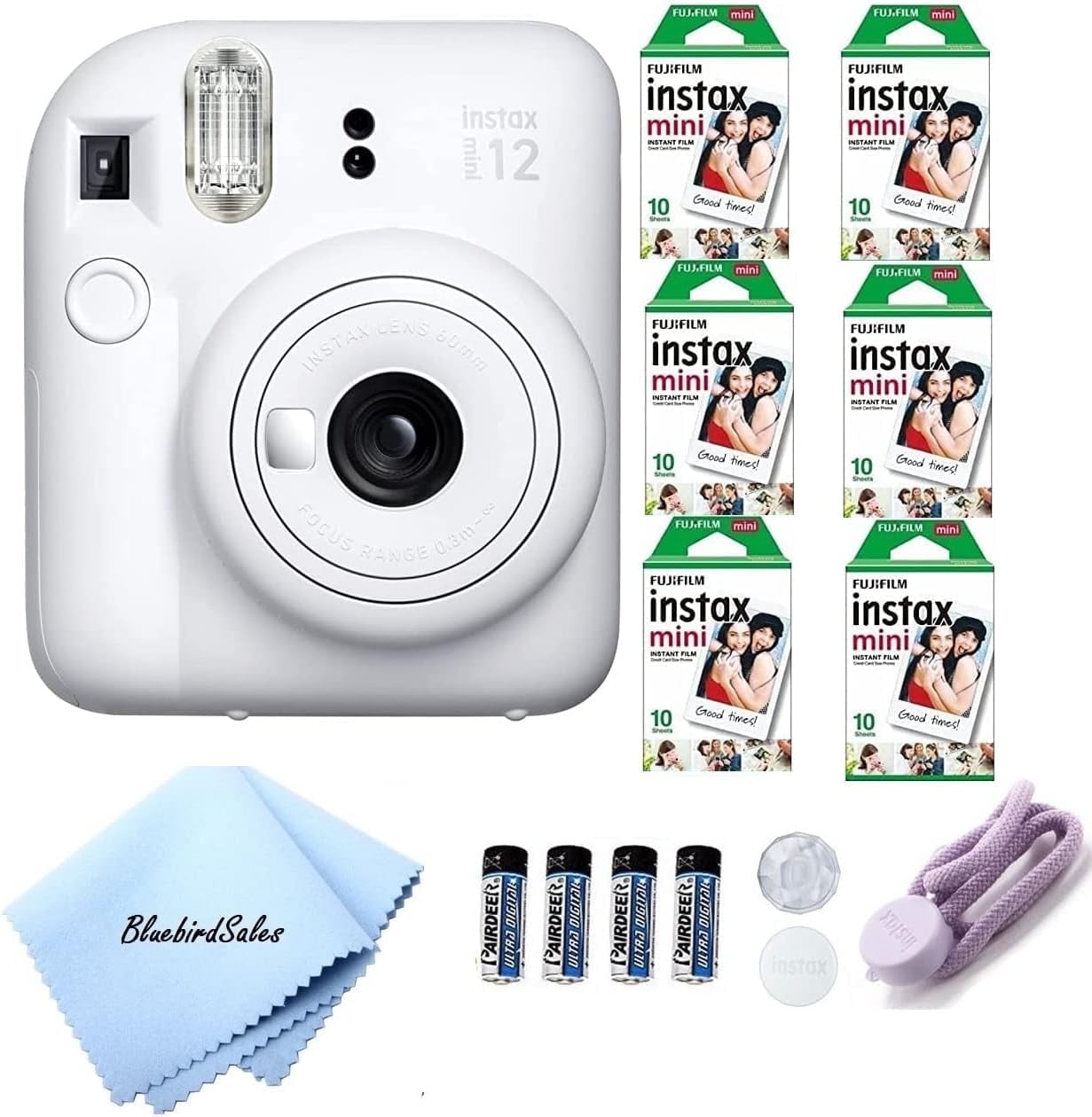 Fujifilm Instax Instant Film Cameras, White 6-Pack Bundle with Accessories - Walmart.com