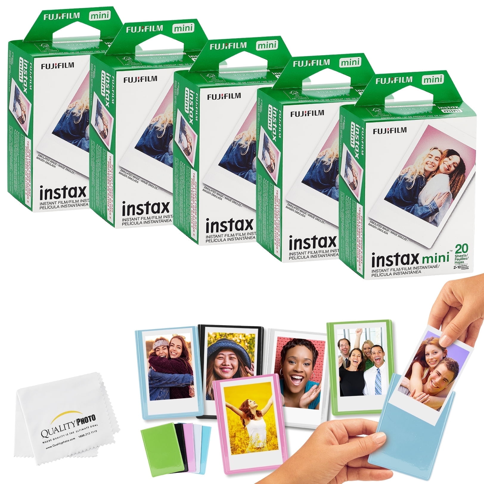 FUJIFILM INSTAX MINI Instant Film Variety Value Pack (80 Exposures