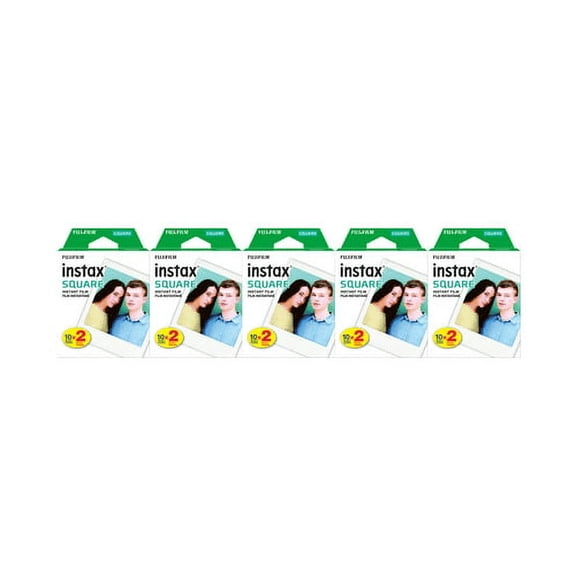Fujifilm Square Instant Film (100 exposures) Bundle