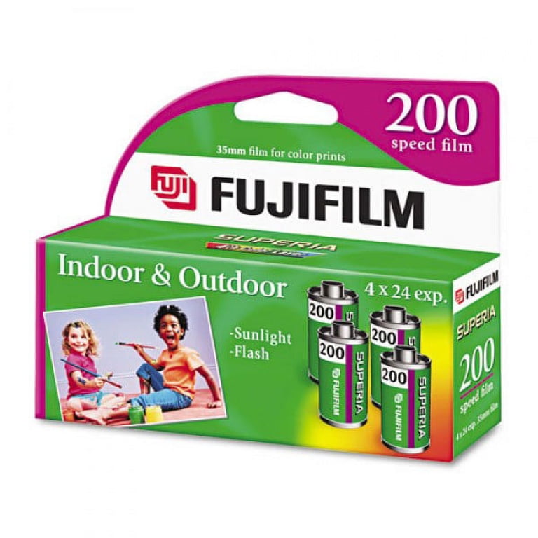 Fujifilm Superia 35mm Color Print Film (4 Pack) - Walmart.com