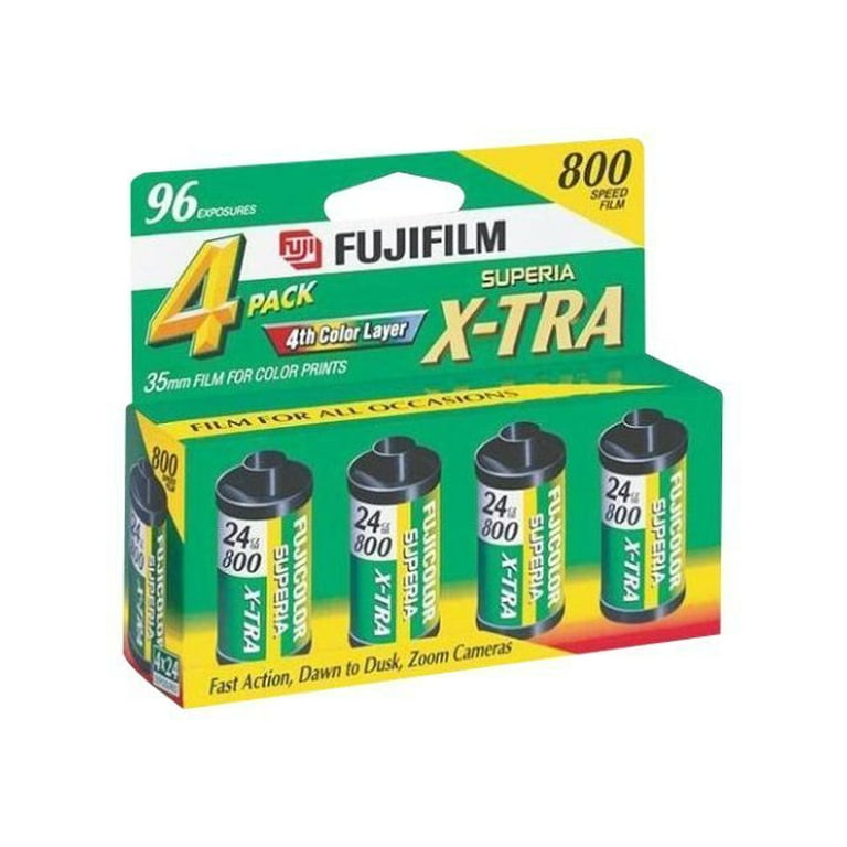 Fujifilm Superia X-TRA 800 - Color print film - 135 (35 mm) - ISO