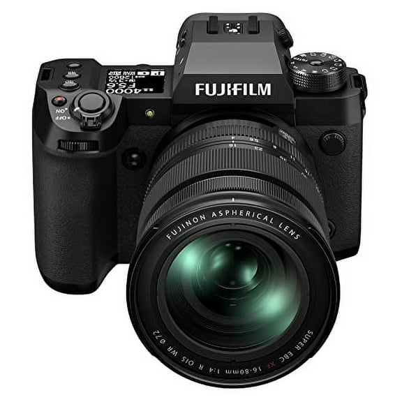 Fujifilm X-H2 Mirrorless Digital Camera XF16-80mm Lens Kit - Black