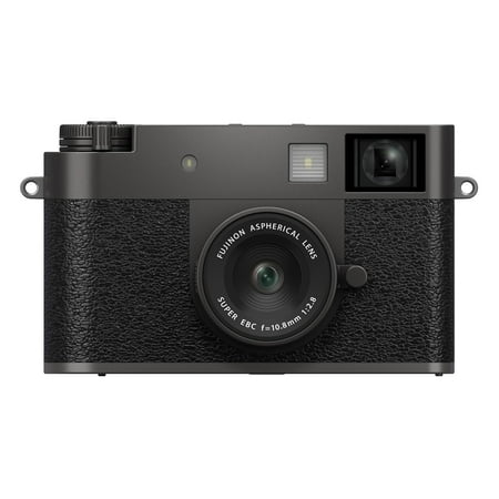 Fujifilm - X half Premium Compact Camera - Charcoal Silver