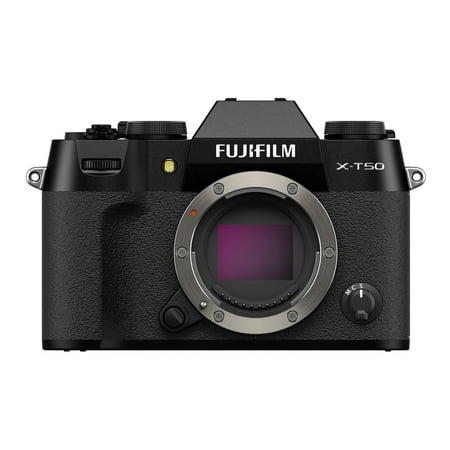 Fujifilm - X-T50 Mirrorless Camera Body Only - Black