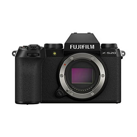 Fujifilm - X-S20 Mirrorless Camera (Body Only) - Black