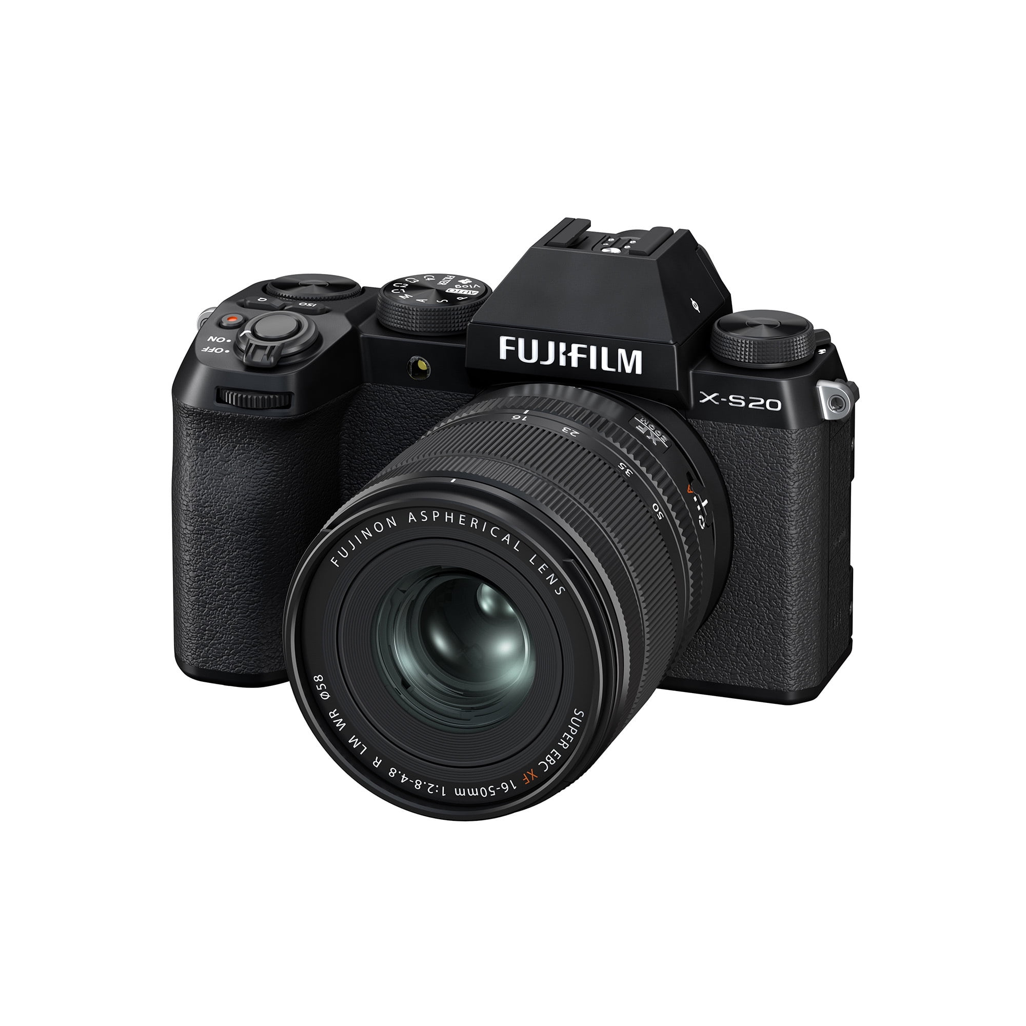 Fujifilm X-S20 Mirrorless Digital Camera XF16-50mmF2.8-4.8 R LM WR - Black