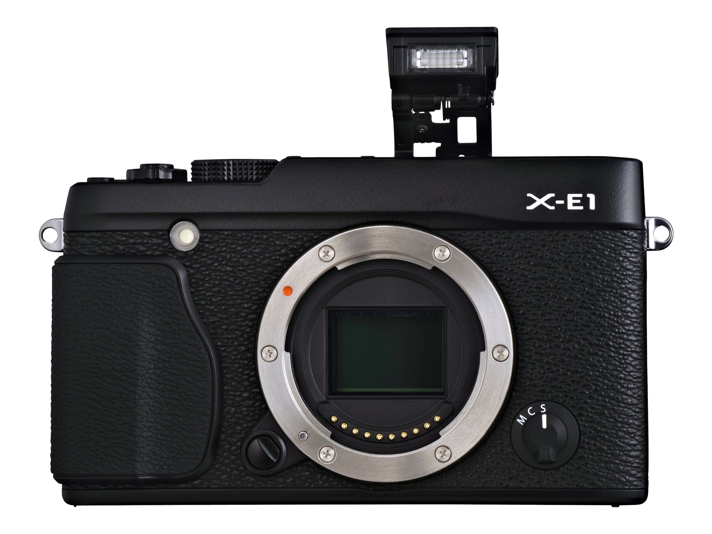 Fujifilm X Series X-E1 - Digital camera - mirrorless - 16.3 MP - APS-C - 1080p - 3x optical zoom 18-55mm OIS lens - black - image 1 of 5