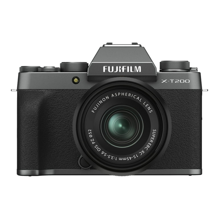 Fujifilm X-T200 Mirrorless Camera, 24.2MP, 4K Video, 3.5