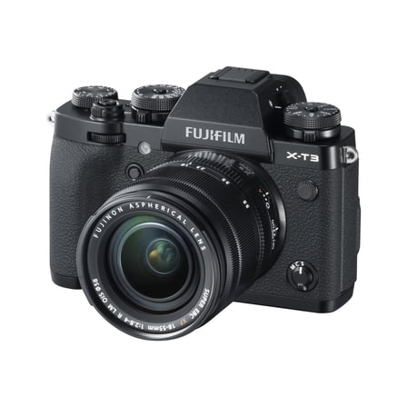 Fujifilm X-T3 Mirrorless Digital Camera with 18-55mm Lens (Black)