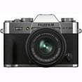 thumbnail image 1 of Fujifilm X-T30 II Mirrorless Camera (Silver) with XC 15-45mm OIS PZ Lens, 1 of 8