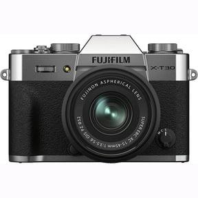 X-T30 II Mirrorless Camera with XC 15-45mm f/3.5 Lens, Silver
