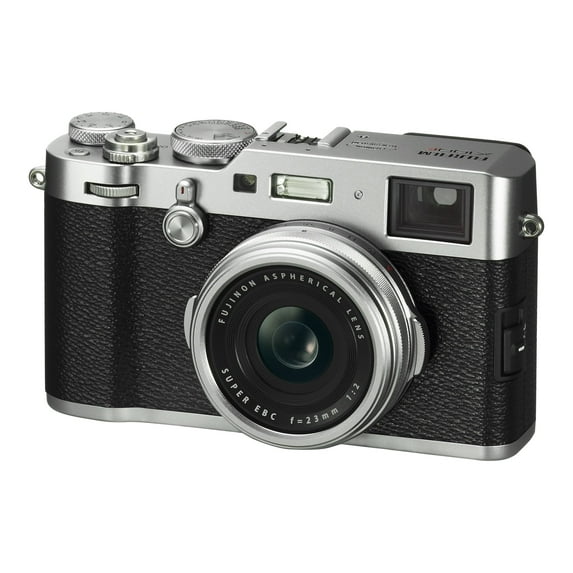 Fujifilm X Series X100F - Digital camera - compact - 24.3 MP - APS-C - 1080p / 60 fps - Fujinon - Wi-Fi - silver