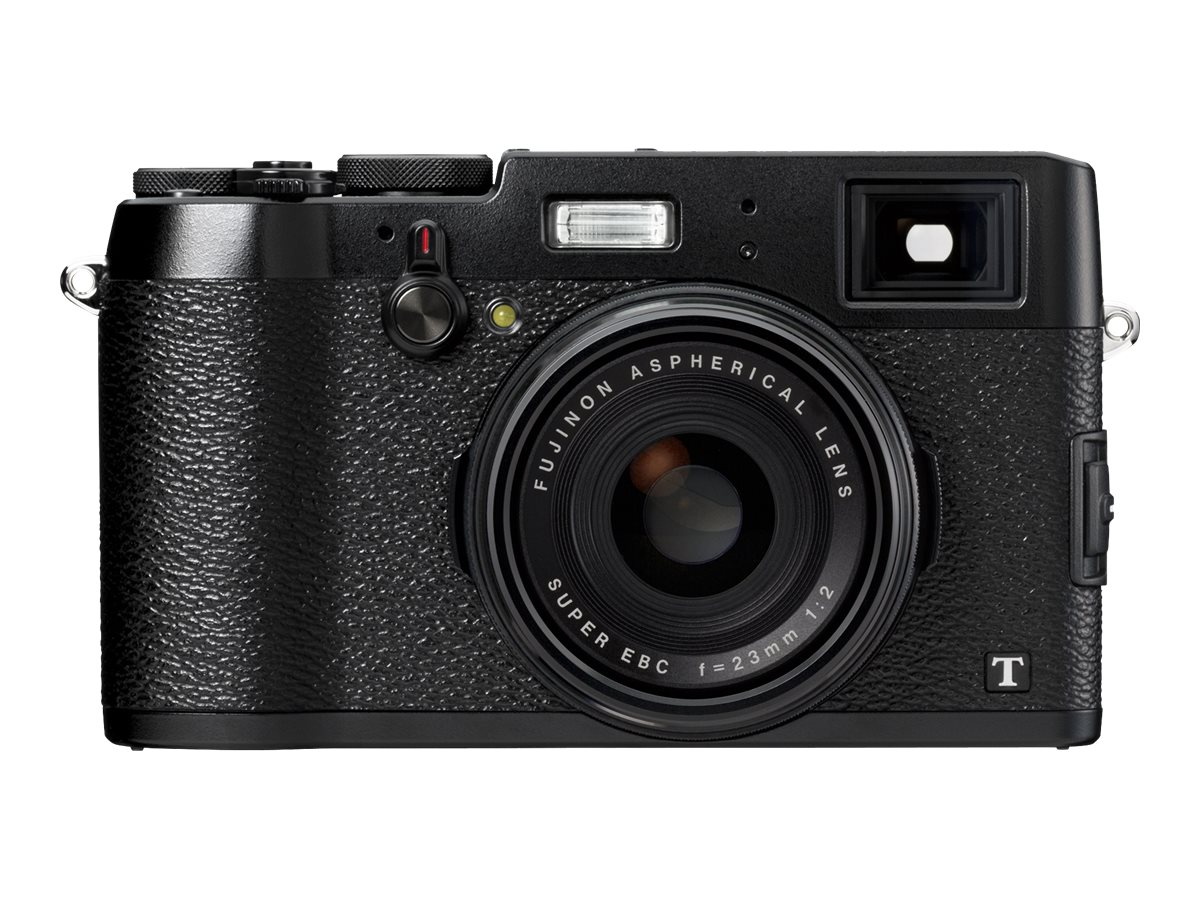 Fujifilm X Series X100T - Digital camera - compact - 16.3 MP - APS-C - 1080p - Fujinon - Wi-Fi - black - image 1 of 3