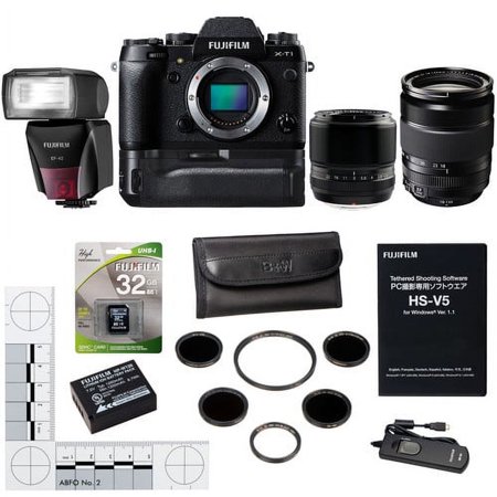 Fujifilm X-T1 IR Mirrorless Camera Forensic Bundle