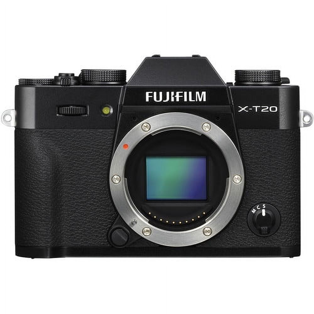 Fujifilm X-T20 Mirrorless Digital Camera - Body Only (Black) - image 1 of 3