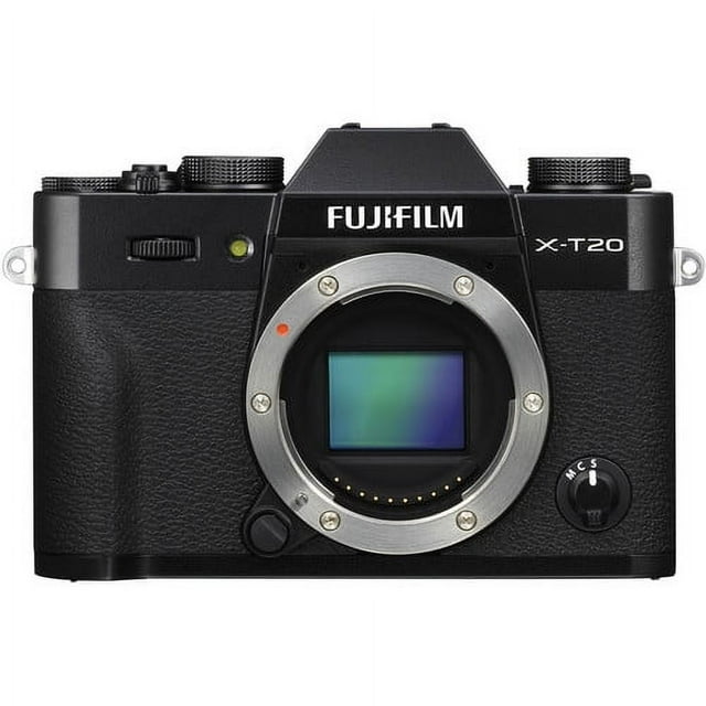 Fujifilm X-T20 Mirrorless Digital Camera - Body Only (Black)