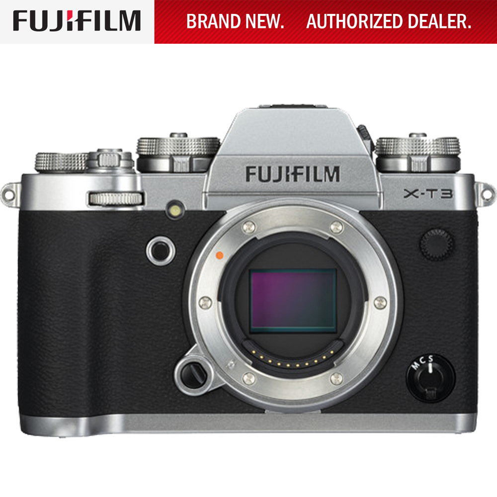 Fujifilm X-T3 26.1MP Mirrorless Digital Camera - Body Only (Silver) - image 1 of 6
