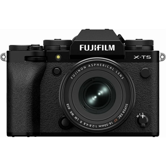 Fujifilm X-T5 Mirrorless Digital Camera XF16-50mmF2.8-4.8 R LM WR Lens Kit Black