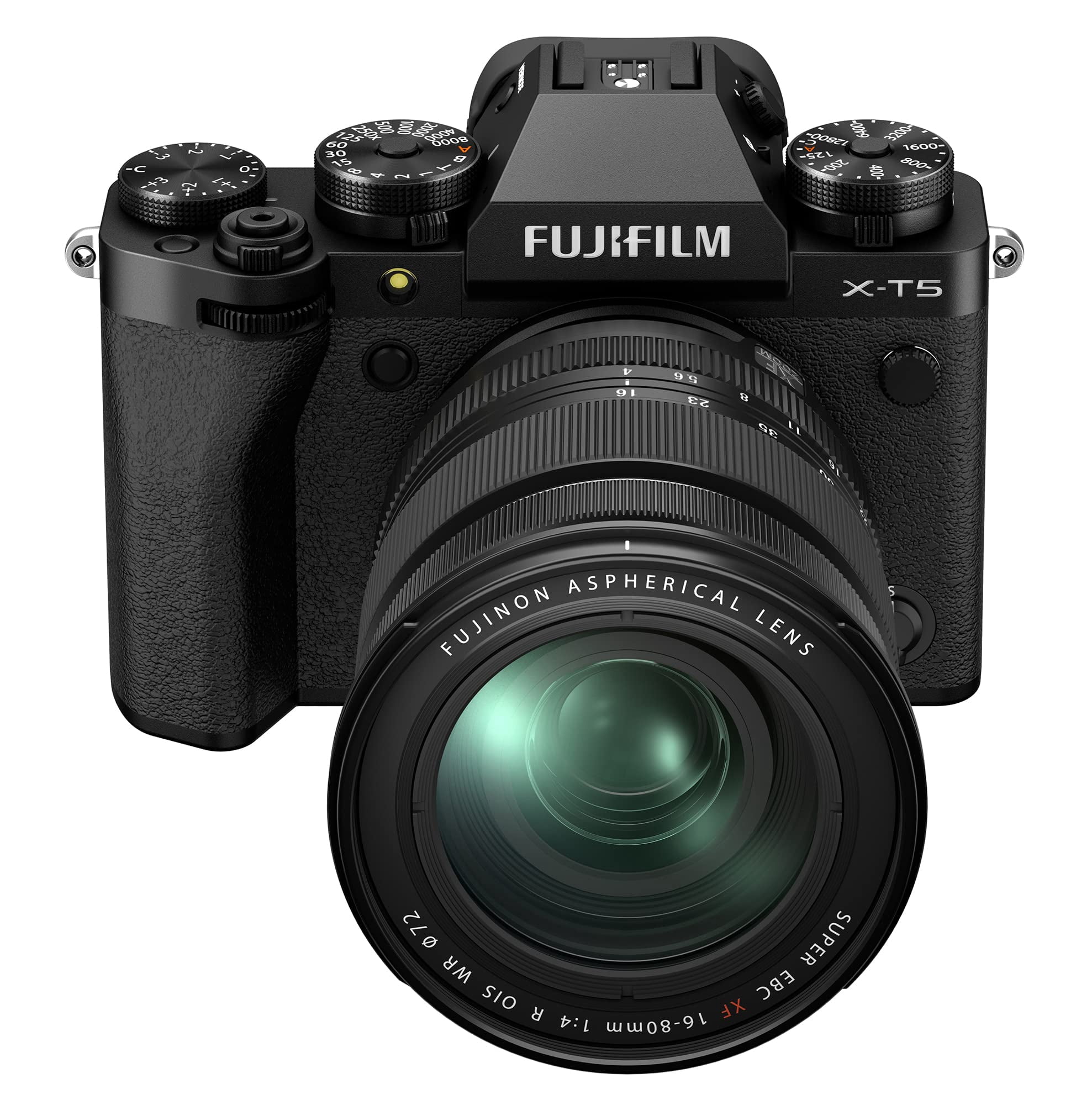 Fujifilm X-E5 Mirrorless Camera with XF23mmF2.8 R WR Lens (Black