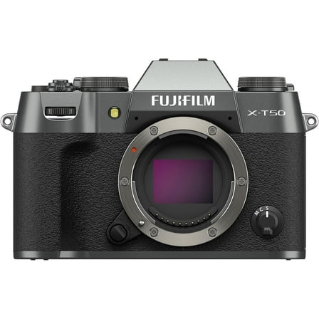 Fujifilm X-T50 Mirrorless Digital Camera Body - Charcoal Silver