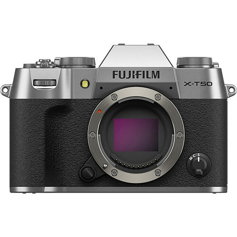 Fujifilm X-T50 Mirrorless Digital Camera Body - Silver Fujifilm X-T50 Mirrorless Digital Camera Body - Silver