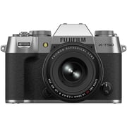 Fujifilm X-T50 Mirrorless Digital Camera Silver w/ XF16-50mmF2.8-4.8 R LM WR Lens Kit