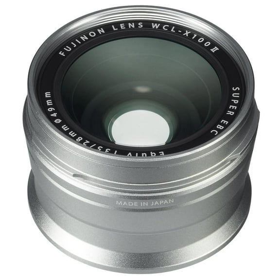 Fujifilm X100 Wide Conversion Lens WCL-X100 II, Silver