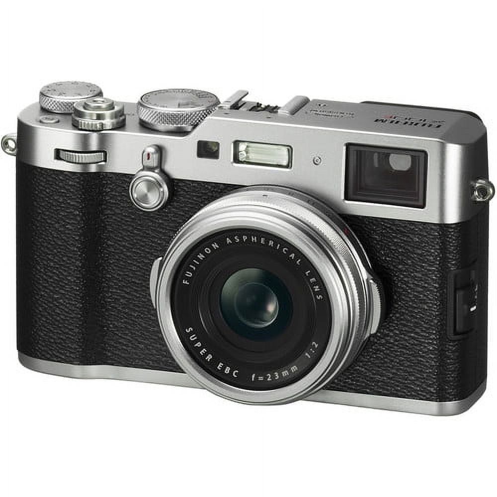 Fujifilm X100F 24.3 MP APS-C Digital Camera - Silver - image 1 of 6