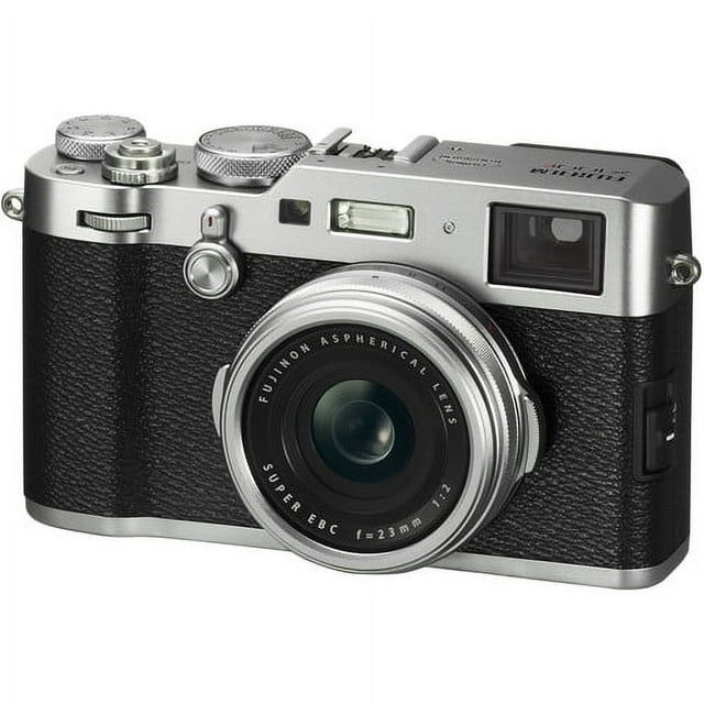 Fujifilm X100F 24.3 MP APS-C Digital Camera - Silver