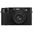 thumbnail image 1 of Fujifilm X100VI 40.2 MP Mirrorless Camera with Fixed 23mmF2 Lens (APS-C X-Trans CMOS 5 Sensor, X-Processor 5, Hybrid Viewfinder, LCD Tilt Touchscreen, Face Detection AF, 20 Film Simulations - Black, 1 of 6