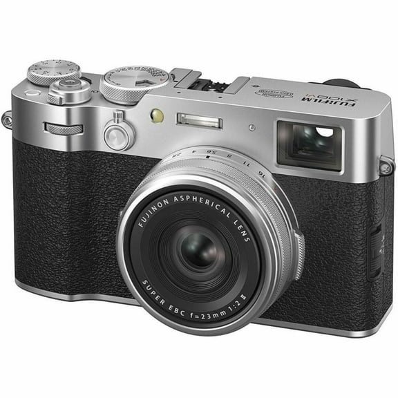 Fujifilm X100VI 40 Megapixel Compact Camera, Silver
