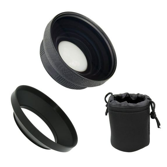Fujifilm X70 HD (High Grade) Ultra Wide Angle Conversion Lens (Low Profile) + Krusell Multidapt Neck Strap (Black Finish) + Lens Adapters