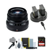 Fujifilm XF 35mm f/2 WR Lens (Black) with Battery and Accessories